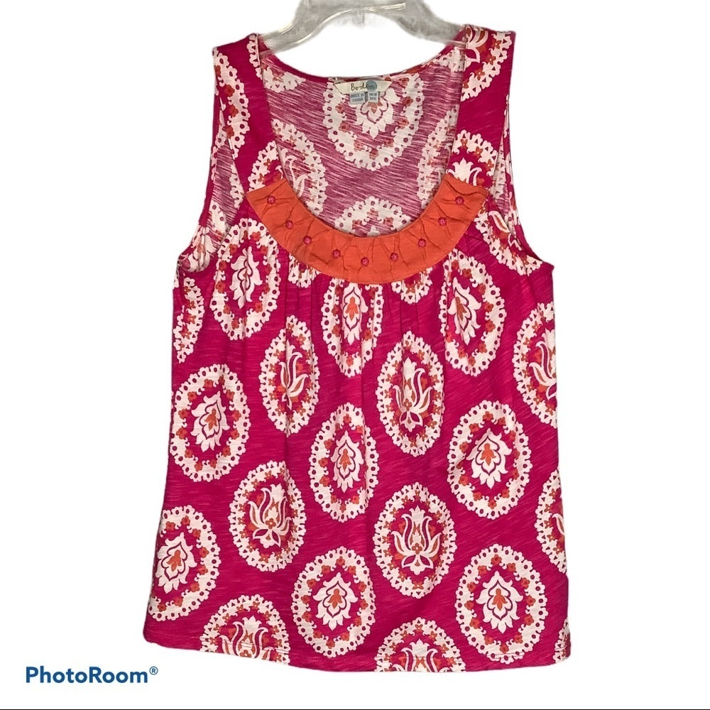 Boden Zoey Pink Tank Size 6